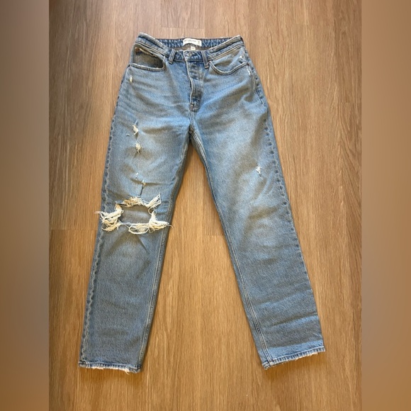 Abercrombie & Fitch Denim - Abercrombie & Fitch curve love dad jeans